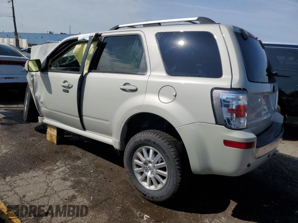 2009 Mercury Mariner Premier with VIN 4M2CU87GX9KJ25554, listed as a Copart auction lot 59949775 with Not provided miles and Salvage title. Bid and sale history available at DreamBid. Image 2.