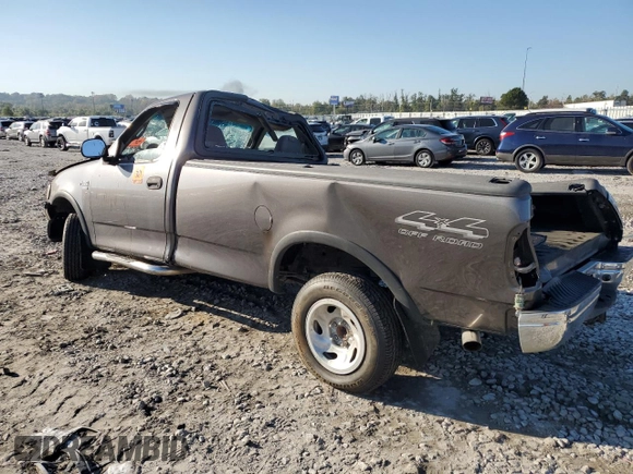2002 Ford F-150 XL z VIN 2FTRF18W12CA41575, wystawiony jako Copart lot #75248554 z przebiegiem Nie podano mil oraz Szkoda całkowita • Salvage title. Historia ofert i sprzedaży dostępna na DreamBid. Obrazek 2.