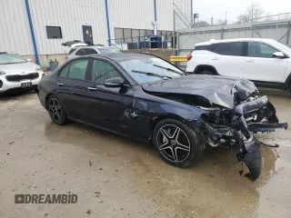 2023 Mercedes-Benz E 450 with VIN W1KZF5KBXPB138070, listed as a Copart auction lot 47026175 with 40,503 mi miles and Salvage Title. Bid and sale history available at DreamBid. Image 4.