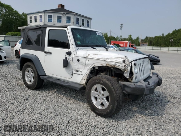 2015 Jeep Wrangler Sport с VIN 1C4AJWAG2FL572288, выставлен на аукционе Copart как лот 59844615 с пробегом 80 145 миль миль и Чистый • Clean title. История ставок и продаж доступна на DreamBid. Изображение 4.