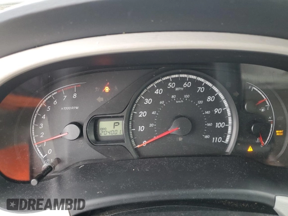 2013 Toyota Sienna LE AAS with VIN 5TDKK3DC3DS305228, listed as a Copart auction lot 57238075 with 204,001 mi miles and Salvage title. Bid and sale history available at DreamBid. Image 9.