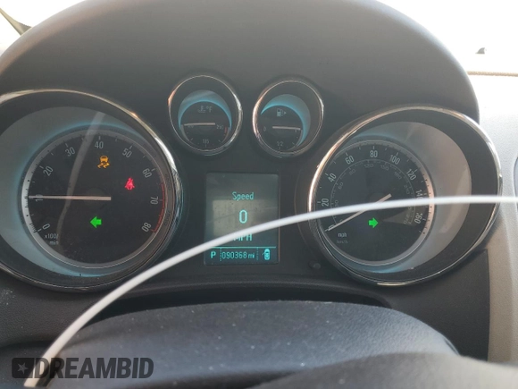 2017 Buick Verano Sport Touring with VIN 1G4PR5SK4H4103082, listed as a Copart auction lot 46304085 with 90,368 mi miles and Salvage Title. Bid and sale history available at carsss.com. Image 9.