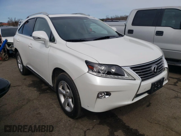 2015 Lexus RX 350 with VIN JTJBK1BA5F2483302, listed as a Copart auction lot 51577485 with 134,797 mi miles and Salvage title. Bid and sale history available at DreamBid. Image 4.