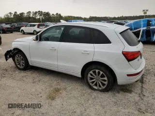 2013 Audi Q5 Premium with VIN WA1CFAFP2DA053900, listed as a Copart auction lot 49457465 with 99,417 mi miles and Salvage Title. Bid and sale history available at carsss.com. Image 2.