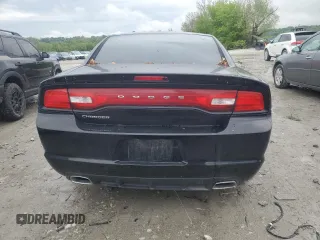 2014 Dodge Charger SE with VIN 2C3CDXBG4EH129712, listed as a Copart auction lot 54786575 with 195,088 mi miles and Clean Title. Bid and sale history available at carsss.com. Image 6.