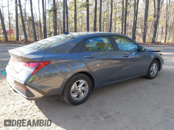 2024 Hyundai Elantra SE with VIN KMHLL4DG4RU708059, listed as a IAAI auction lot 41490571 with 19,466 mi miles and . Bid and sale history available at DreamBid. Image 4.