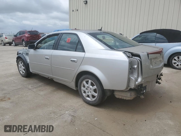 2007 Cadillac CTS with VIN 1G6DP577470172977, listed as a Copart auction lot 54736694 with 0 mi miles and Salvage Title. Bid and sale history available at carsss.com. Image 2.