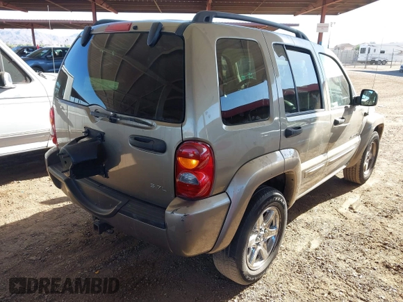 2003 Jeep Liberty Limited with VIN 1J4GL58K53W723573, listed as a IAAI auction lot 40490439 with Not Provided miles and . Bid and sale history available at carsss.com. Image 4.