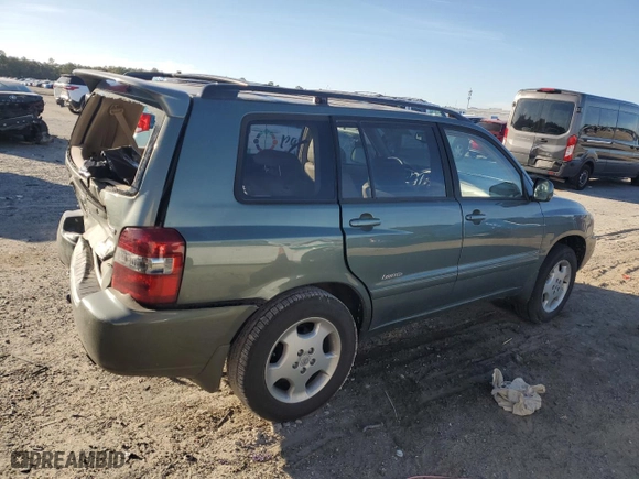 2006 Toyota Highlander w/3rd Row with VIN JTEDP21A660121474, listed as a Copart auction lot 47159775 with 94,062 mi miles and Non Repairable. Bid and sale history available at carsss.com. Image 3.
