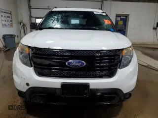 2013 Ford Utility Police Interceptor with VIN 1FM5K8AR1DGC15827, listed as a Copart auction lot 78405194 with 0 mi miles and Salvage Title. Bid and sale history available at carsss.com. Image 5.
