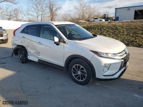 2020 Mitsubishi Eclipse Cross ES with VIN JA4AS3AAXLZ037767, listed as a Copart auction lot 86011574 with 59,606 mi miles and Salvage Title. Bid and sale history available at carsss.com. Image 4.