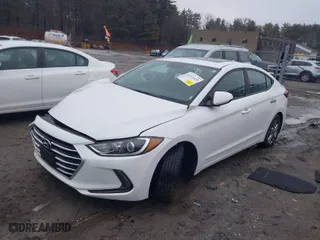 2017 Hyundai Elantra Limited with VIN 5NPD84LF6HH165065, listed as a IAAI auction lot 41723405 with 76,483 mi miles. Bid and sale history available at carsss.com. Image 2.