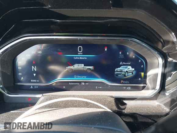 2024 Chevrolet Silverado 1500 with VIN 3GCPADEKXRG300554, listed as a IAAI auction lot 41314009 with 8,342 mi miles and . Bid and sale history available at DreamBid. Image 7.