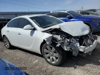 2017 Buick Regal Premium II with VIN 2G4GR5GX3H9134096, listed as a Copart auction lot 50752825 with 63,676 mi miles and Salvage title. Bid and sale history available at DreamBid. Image 4.