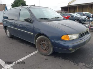 1998 Ford Windstar Wagon LX with VIN 2FMZA514XWBD76243, listed as a IAAI auction lot 41523697 with 191,525 mi miles. Bid and sale history available at carsss.com. Image 1.