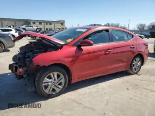 2020 Hyundai Elantra SEL with VIN 5NPD84LF3LH516944, listed as a Copart auction lot 46666365 with 98,045 mi miles and Salvage title. Bid and sale history available at DreamBid. Image 1.