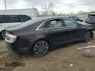 2020 Lincoln MKZ Reserve with VIN 3LN6L5F95LR609041, listed as a Copart auction lot 53753615 with 53,131 mi miles and Salvage Title. Bid and sale history available at DreamBid. Image 3.