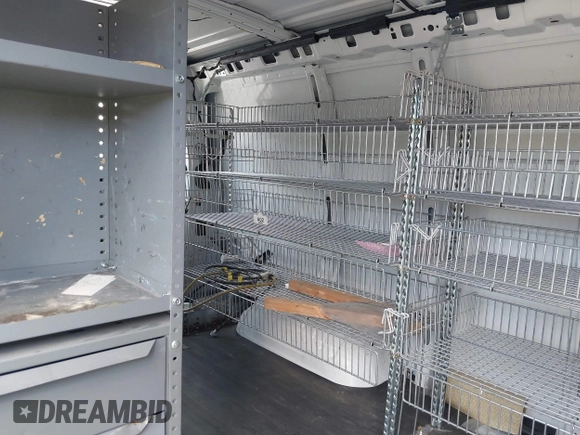 2012 Chevrolet Express Cargo Van with VIN 1GCWGFCA3C1193871, listed as a IAAI auction lot 42098096 with 227,331 mi miles. Bid and sale history available at carsss.com. Image 8.