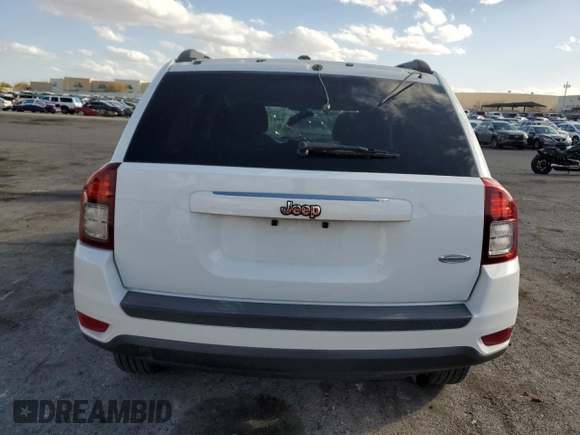 2017 Jeep Compass High Altitude with VIN 1C4NJCEBXHD163029, listed as a Copart auction lot 49732545 with 99,368 mi miles and Salvage Title. Bid and sale history available at carsss.com. Image 6.