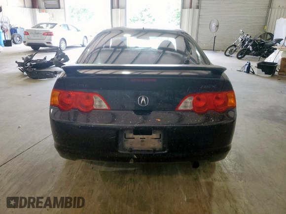 2004 Acura RSX with VIN JH4DC54854S014345, listed as a Copart auction lot 57775805 with 189,947 mi miles and Salvage title. Bid and sale history available at DreamBid. Image 6.