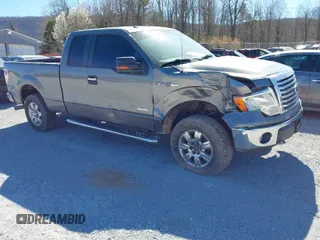 2012 Ford F-150 XL with VIN 1FTFX1ET1CFC01194, listed as a IAAI auction lot 41845414 with 202,050 mi miles. Bid and sale history available at carsss.com. Image 1.