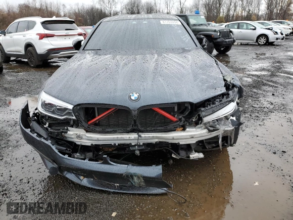 2019 BMW M5 with VIN WBSJF0C51KB446961, listed as a Copart auction lot 81763294 with 81,945 mi miles and Salvage Title. Bid and sale history available at carsss.com. Image 5.