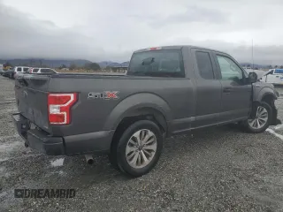 2018 Ford F-150 XL with VIN 1FTEX1CP6JKC71439, listed as a Copart auction lot 45027895 with 130,459 mi miles and Salvage Title. Bid and sale history available at carsss.com. Image 3.
