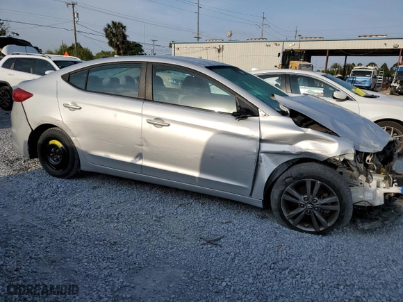 2018 Hyundai Elantra SEL with VIN 5NPD84LF2JH233030, listed as a Copart auction lot 49815605 with 24,208 mi miles and Salvage Title. Bid and sale history available at carsss.com. Image 4.