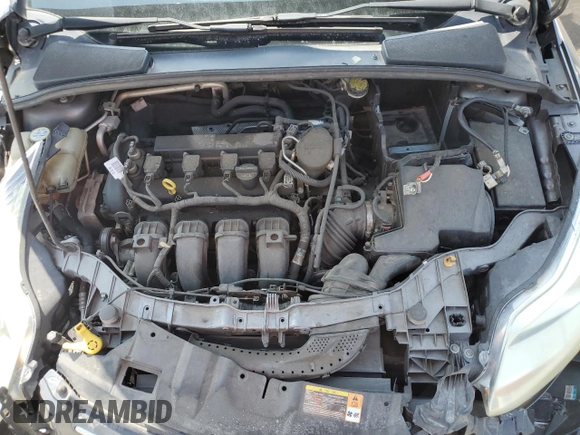 2012 Ford Focus SE with VIN 1FAHP3F20CL461605, listed as a Copart auction lot 59574835 with 119,881 mi miles and Salvage title. Bid and sale history available at DreamBid. Image 11.