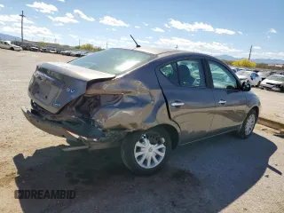 2012 Nissan Versa SV with VIN 3N1CN7AP8CL932041, listed as a Copart auction lot 53075235 with 142,265 mi miles and Salvage Title. Bid and sale history available at carsss.com. Image 3.