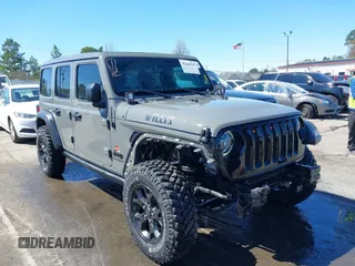 2022 Jeep Wrangler Unlimited Sport S with VIN 1C4HJXDG1NW200793, listed as a IAAI auction lot 41810817 with 35,212 mi miles. Bid and sale history available at carsss.com. Image 13.