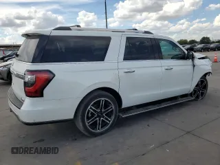 2021 Ford Expedition Max Limited with VIN 1FMJK1KT9MEA76543, listed as a Copart auction lot 69276074 with 35,490 mi miles and . Bid and sale history available at DreamBid. Image 3.