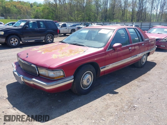 1993 Buick Roadmaster Ltd with VIN 1G4BT5374PR400327, listed as a IAAI auction lot 41987072 with 191,381 mi miles and . Bid and sale history available at DreamBid. Image 2.