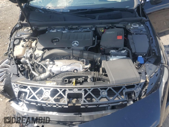 2023 Mercedes-Benz CLA 250 with VIN W1K5J4HB1PN327770, listed as a Copart auction lot 58788115 with 23,291 mi miles and Salvage title. Bid and sale history available at DreamBid. Image 11.