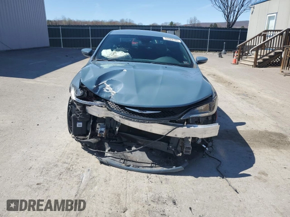 2015 Chrysler 200 S with VIN 1C3CCCBB9FN626425, listed as a Copart auction lot 53429105 with 64,002 mi miles and Salvage Title. Bid and sale history available at carsss.com. Image 5.