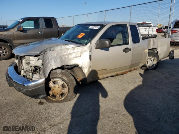 2004 Chevrolet Colorado LS Z85 with VIN 1GCCS198248122260, listed as a Copart auction lot 79887574 with 259,098 mi miles and Salvage Title. Bid and sale history available at carsss.com. Image 1.