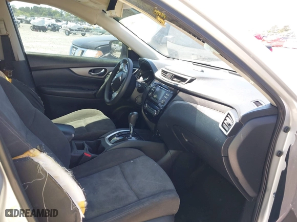 2016 Nissan Rogue S with VIN KNMAT2MV9GP604435, listed as a IAAI auction lot 42041428 with 161,948 mi miles. Bid and sale history available at carsss.com. Image 5.