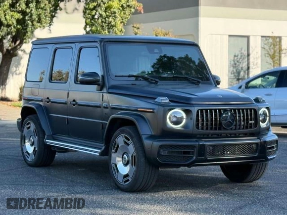 2021 Mercedes-Benz G 63 AMG with VIN W1NYC7HJXMX397464, listed as a Copart auction lot 76418314 with 19,811 mi miles and Salvage Title. Bid and sale history available at DreamBid. Image 1.