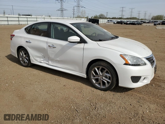 2013 Nissan Sentra SR z VIN 3N1AB7AP0DL769516, wystawiony jako Copart lot #54768795 z przebiegiem 93 083 mil mil oraz Szkoda całkowita • Salvage title. Historia ofert i sprzedaży dostępna na DreamBid. Obrazek 4.
