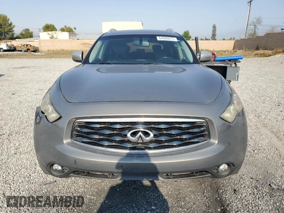 2010 Infiniti FX with VIN JN8AS1MW7AM851892, listed as a Copart auction lot 64990275 with 125,266 mi miles and Salvage title. Bid and sale history available at DreamBid. Image 5.
