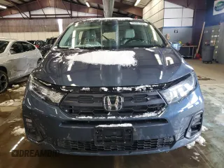 2025 Honda Odyssey EX-L with VIN 5FNRL6H6XSB017869, listed as a Copart auction lot 45461005 with 4,884 mi miles and Salvage Title. Bid and sale history available at carsss.com. Image 5.