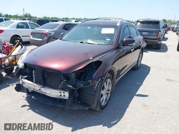 2017 Infiniti QX50 with VIN JN1BJ0RR5HM401395, listed as a IAAI auction lot 41983057 with 102,684 mi miles and . Bid and sale history available at DreamBid. Image 19.