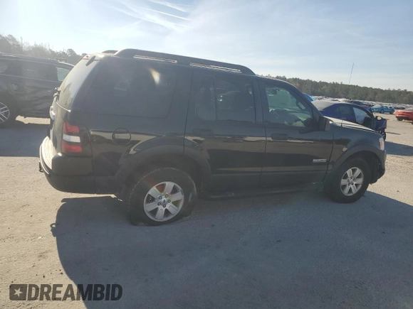 2006 Ford Explorer XLT with VIN 1FMEU73876UB70180, listed as a Copart auction lot 50069165 with 266,721 mi miles and Salvage Title. Bid and sale history available at carsss.com. Image 3.