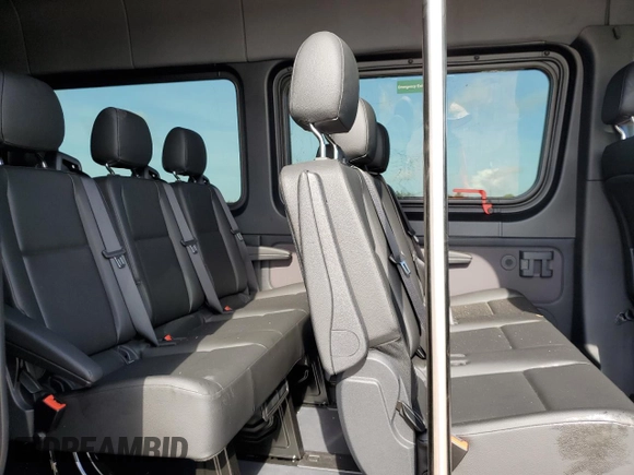 2024 Mercedes-Benz Sprinter with VIN W1Z4NFHY1RP657272, listed as a Copart auction lot 60140344 with Not Provided miles and Salvage Title. Bid and sale history available at DreamBid. Image 11.
