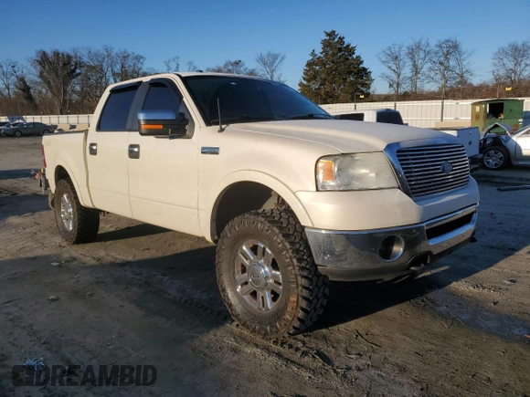 2007 Ford F-150 XLT with VIN 1FTPW14V57FB55711, listed as a Copart auction lot 86175694 with 237,938 mi miles and Salvage Title. Bid and sale history available at carsss.com. Image 4.