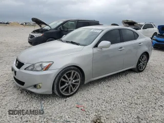2008 Lexus IS 250 with VIN JTHBK262582072740, listed as a Copart auction lot 50251615 with 143,756 mi miles and Salvage Title. Bid and sale history available at carsss.com. Image 1.