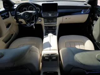 2015 Mercedes-Benz CLS 400 with VIN WDDLJ6HB8FA143919, listed as a Copart auction lot 52385655 with 72,361 mi miles and Salvage title. Bid and sale history available at DreamBid. Image 8.