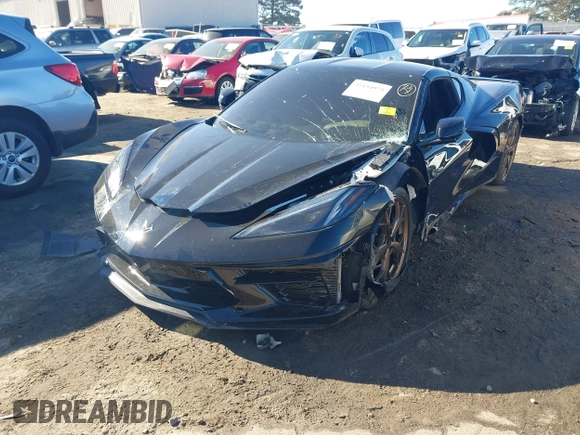 2023 Chevrolet Corvette 1LT with VIN 1G1YA2D43P5129462, listed as a IAAI auction lot 41154975 with 23,018 mi miles and . Bid and sale history available at DreamBid. Image 2.