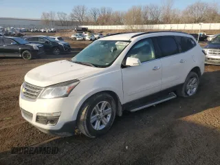 2014 Chevrolet Traverse LT with VIN 1GNKRGKD2EJ344266, listed as a Copart auction lot 48668575 with 132,216 mi miles and Clean Title. Bid and sale history available at DreamBid. Image 1.
