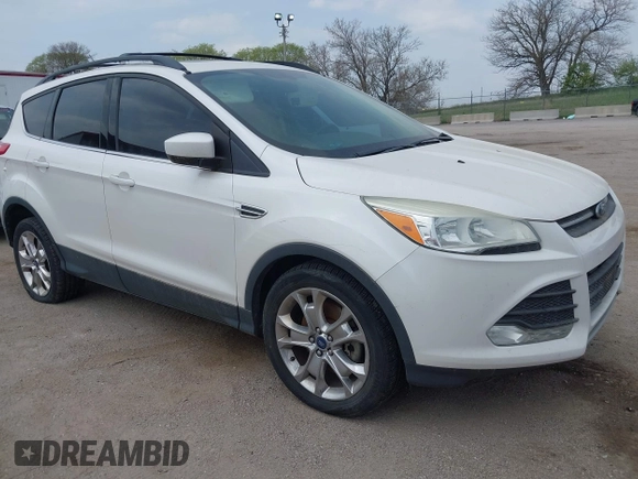 2014 Ford Escape SE with VIN 1FMCU9GX9EUB15944, listed as a IAAI auction lot 42110269 with 120,297 mi miles and . Bid and sale history available at DreamBid. Image 1.